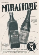 Pubblicita 1939 mirafiore usato  Biella