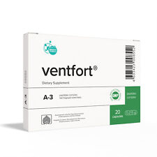 Biorregulador de peptídeo de vasos sanguíneos naturais Ventfort A-3 - 20 cápsulas comprar usado  Enviando para Brazil