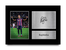 Raphinha barcelona framed for sale  UK