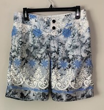 Bermuda de natação havaiana masculina Mormaii azul/cinza/branco surf praia roupa de banho comprar usado  Enviando para Brazil