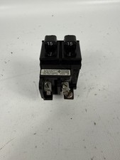 Usado, Disjuntor Pushmatic P1515 15 Amp Dois 1 Pólo Twin Duplex Testado 15A comprar usado  Enviando para Brazil