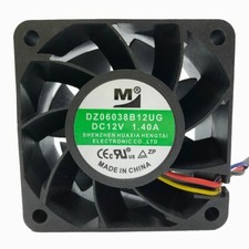 Usado, DZ06038B12UG 6038 12V 1.40a 60x60x38mm Largura de Pulso modulação de regulação de velocidade Ventilador de refrigeração 4 fios comprar usado  Enviando para Brazil