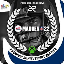 🏆 MADDEN NFL 22 (XBOX ONE) 🏆 XBOX ACHIEVEMENTS 100% GAME COMPLETION TROPHY comprar usado  Enviando para Brazil