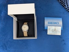 Seiko sports beige for sale  STOKE-ON-TRENT