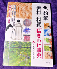 Colored Pencils Materials Drawing Dictionary Landscape Paintings Figures Animal comprar usado  Enviando para Brazil