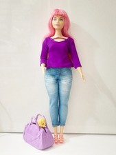 Barbie doll pink for sale  WIGSTON