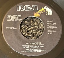 Excellent 1977 Rock 45 - ELVIS "All Shook Up"  RCA Collectors' Series comprar usado  Enviando para Brazil