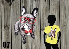 Shirt donna bulldog usato  Livorno