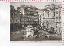 C9159 FOTOGRAFIA FOTO CM 24X19 NAPOLI PIAZZA SAN FERDINANDO NEGOZI CARRO CAVALLO comprar usado  Enviando para Brazil