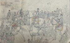 Antique original drawing d'occasion  France