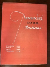 Original 1922 indian for sale  Carlisle