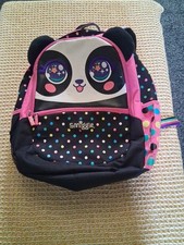 Smiggle panda backpack for sale  AMMANFORD