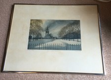 Beautiful vintage etching for sale  IPSWICH
