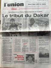 Daniel balavoine union d'occasion  Bergerac