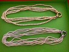 Lot colliers perles d'occasion  Le Grand-Quevilly