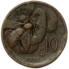 Centesimi 1925 ape usato  Trani