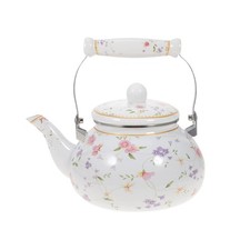 Enamel tea kettle for sale  HALIFAX