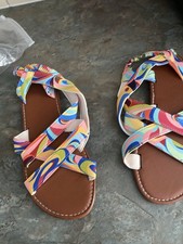 Ladies sandals size for sale  KIDDERMINSTER