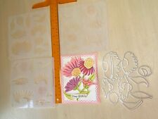 Beautiful flowers stencils for sale  SPALDING