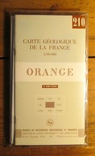 Carte géologique 210 d'occasion  Marguerittes