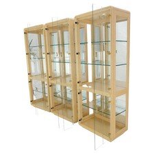 Blond wood glass for sale  USA