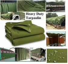 Green canvas heavyduty for sale  LONDON