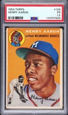Hank aaron 1954 for sale  New York