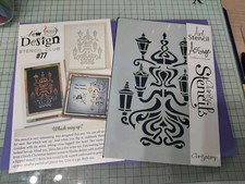 Clarity stamps stencil for sale  LEEDS