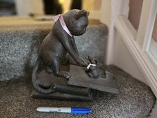 Cat mouse ornament for sale  BEWDLEY