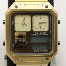 Relógio masculino Citizen Record Label JG2122-60W cronógrafo dourado novo na caixa comprar usado  Enviando para Brazil