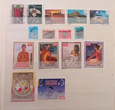 Lot timbres polynesie d'occasion  Meaux