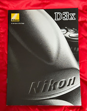 Câmera Digital Nikon D3X, Folheto do Produto, usado comprar usado  Enviando para Brazil