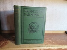 Old PRODUCTIVE FARMING Book CROPS GARDENING FARM ANIMAL LIVESTOCK HORSE POULTRY, usado comprar usado  Enviando para Brazil