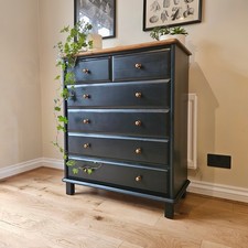 Solid pine chest for sale  EXMOUTH