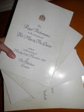 royal performances programmes for sale royal performances programmes for sale ENFIELD