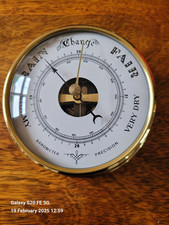 New barometer brass for sale  SHEPPERTON