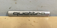 Audi quattro schriftzug gebraucht kaufen  Wöhrden