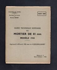 Mortier modèle 1944 d'occasion  Sainte-Suzanne