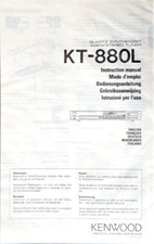 Kenwood 880l bedienungsanleitu gebraucht kaufen  Metzingen