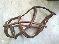 Museliere ancienne chien d'occasion  Orange