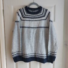 Knitted grey snow for sale  CHELTENHAM