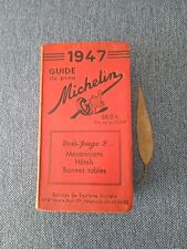 Guide michelin 1947 d'occasion  Paris XIX