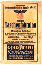 Reichsbahn amtlicher taschenfa gebraucht kaufen  Mittweida