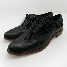 Clarks black shoe for sale  NORTHAMPTON