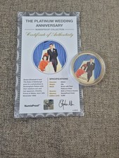 Platinum wedding anniversary for sale  PRESTON