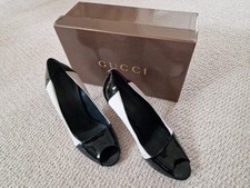 Gucci black patent for sale  BRISTOL