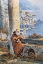 Quadro antico xix usato  Spedire a Italy