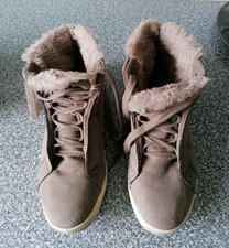 Winterstiefel halbstiefel beig gebraucht kaufen  Mülheim an der Ruhr