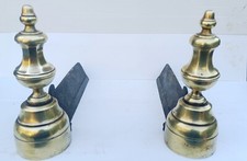 Paire chenets cheminée d'occasion  Évian-les-Bains