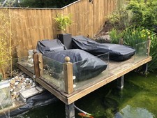 Glass fencing 10mm for sale  WIGAN
